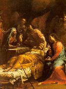 Giuseppe Maria Crespi The Death of St.Joseph oil painting picture wholesale